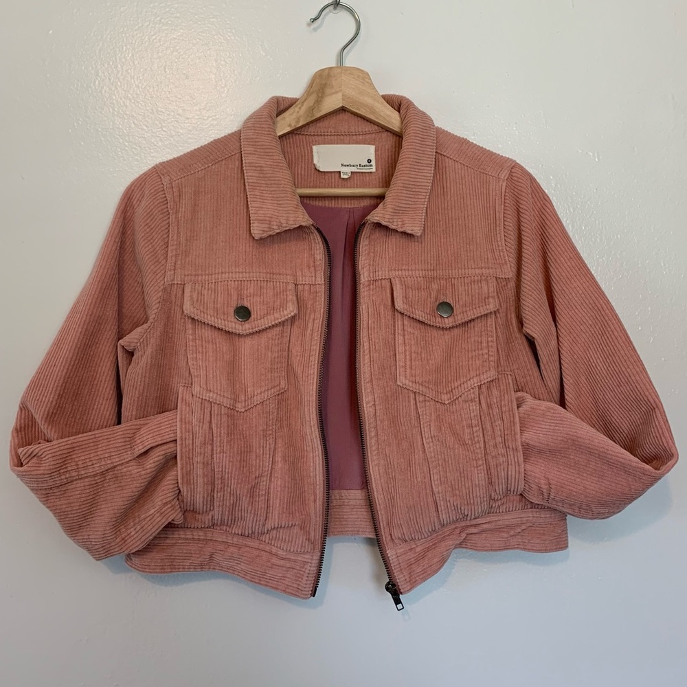 Pink Corduroy Jacket